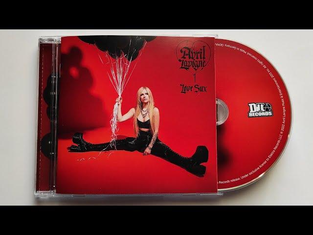 Avril Lavigne - Love Sux / cd unboxing /