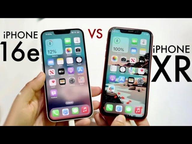 iPhone 16e Vs iPhone XR! (Comparison) (Review)