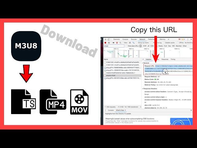 How to Download and Convert m3u8 video to TS, MP4, MOV with VLC (Mac)