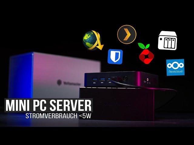 Mini PC als Server? - Home Server mit nur 5W Stromverbrauch!