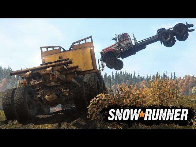 SnowRunner Funny Moments And Fails!