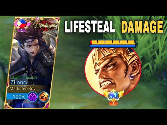 HOW TO DESTROY BUFF GATOTKACA IN 1VS1 FIGHT!? (PASSIVE ACTIVATED) ZILONG BEST BUILD 2023 - MLBB