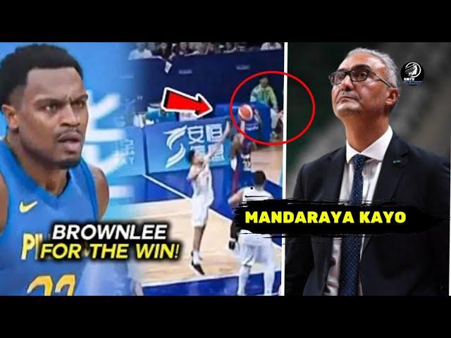 NAGIYAKAN sila sa 36 BIG POINTS ni Justin Brownlee ! Iran Coach Dami Reklamo gilas pilipinas