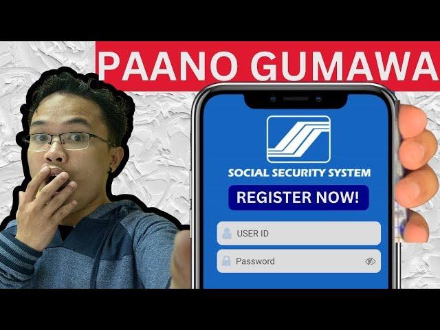 Paano GUMAWA ng SSS account 2024 | SSS Online Registration