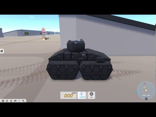[TerraTech Mod] M4 Sherman Live Fire Test