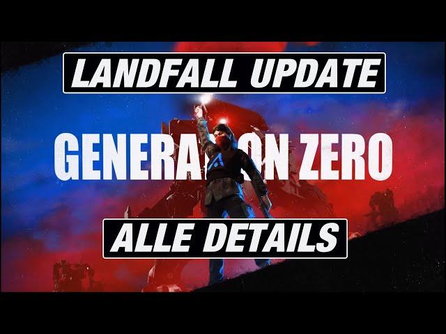 Generation Zero - Landfall Update - Alle Details [Infos/GER/PC]