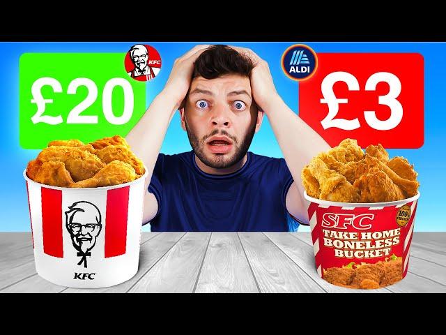 I tested MORE Fake Versions of Fast Food...