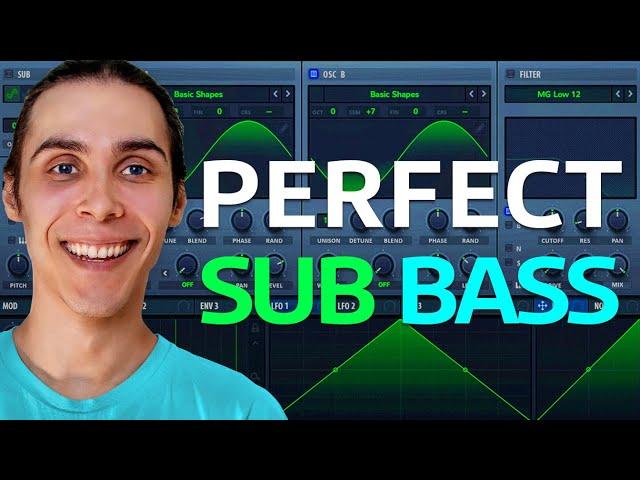 How to make the PERFECT Sub Bass in Serum