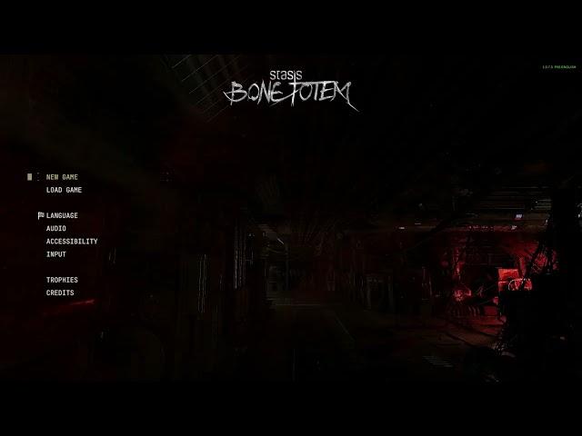 Stasis: Bone Totem - Playstation 5 Default Gameplay Settings | Accessibility | Language | Controls |