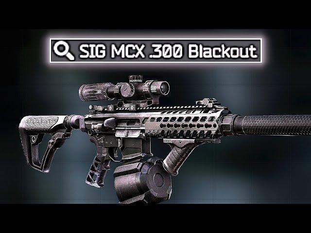 This is META SIG MCX .300 Blackout (CBJ Ammo)