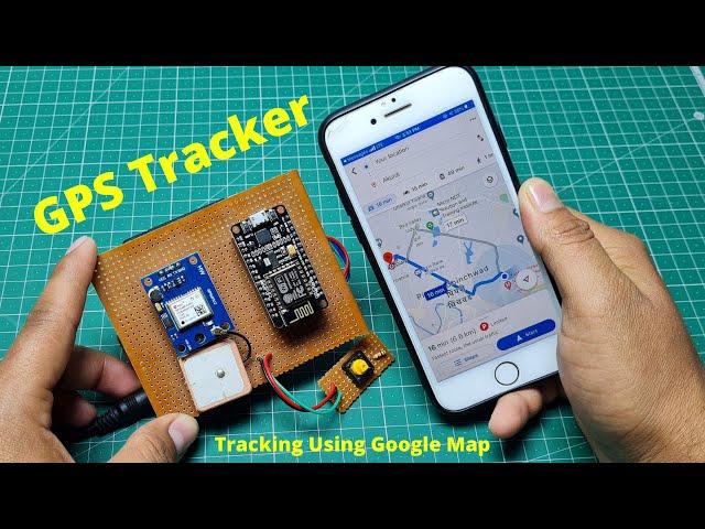 GPS Tracker Using NodeMCU | ESP8266