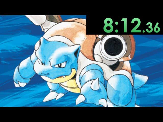 Pokemon Blue speedruns are very broken