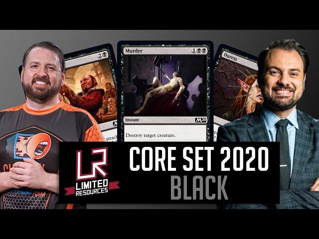 Limited Resources Magic Core Set 2020 Set Review: Black