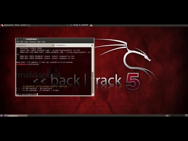 How To Hack Windows( MS08 067 NETAPI SMB Vulnerablty)