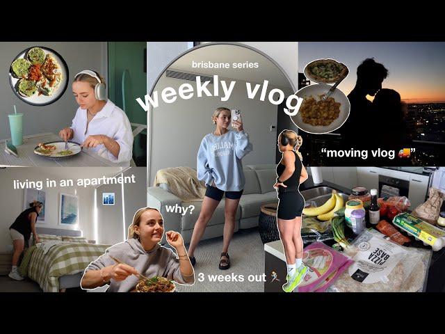 weekly vlog | moving into an apartment | 3 weeks out | unpacking | early mornings | conagh kathleen