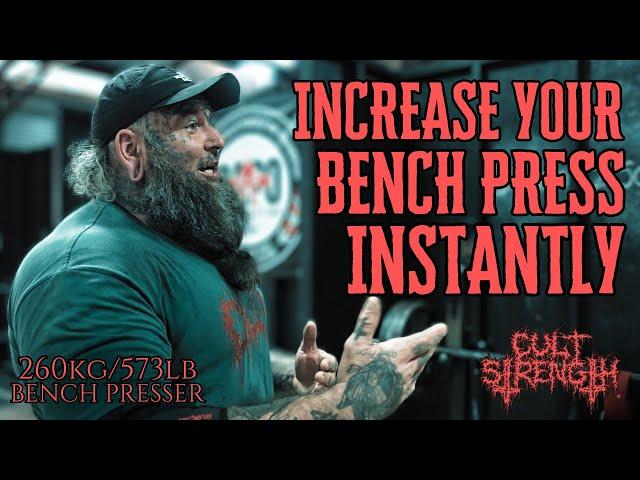 INCREASE YOUR BENCH PRESS INSTANTLY!