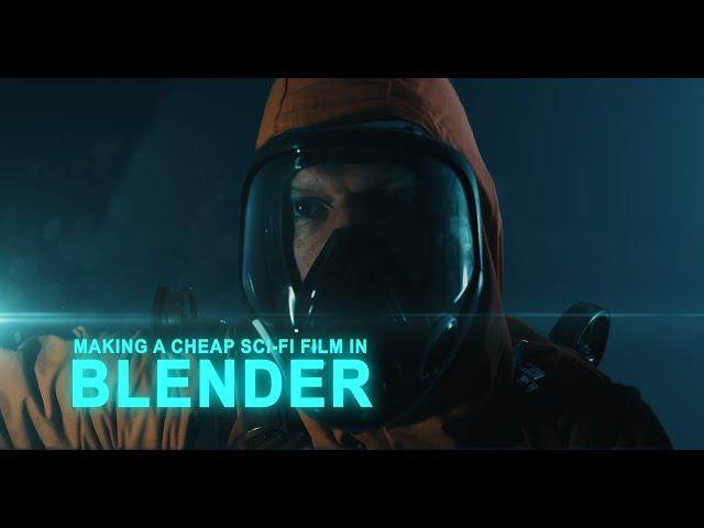 Making a cheap Blender SciFi-shortfilm #blender #blendershorts #aftereffects #blender3d