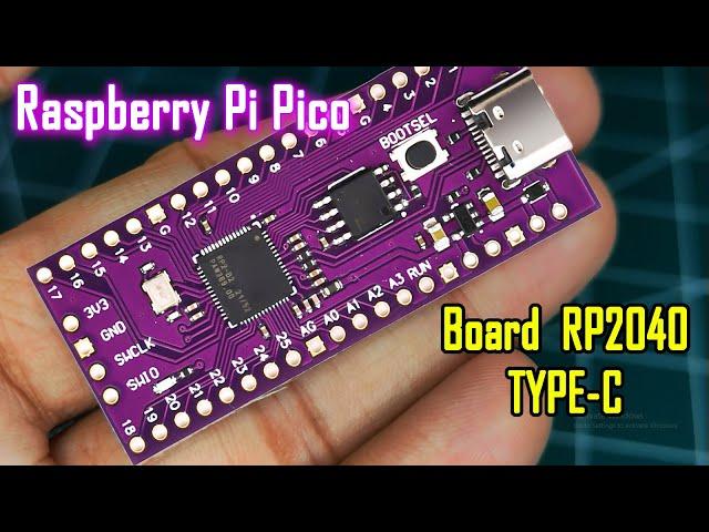 Raspberry Pi Pico Board RP2040 Dual-Core 264 ARM Low-Power Microcomputers High-Performance Cortex-M0