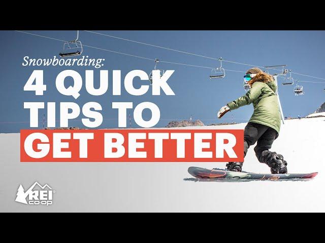 How to Improve Your Snowboarding—Intermediate Snowboarding Tips || REI