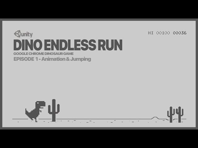 How to make the Dino Game in unity - Episode 1