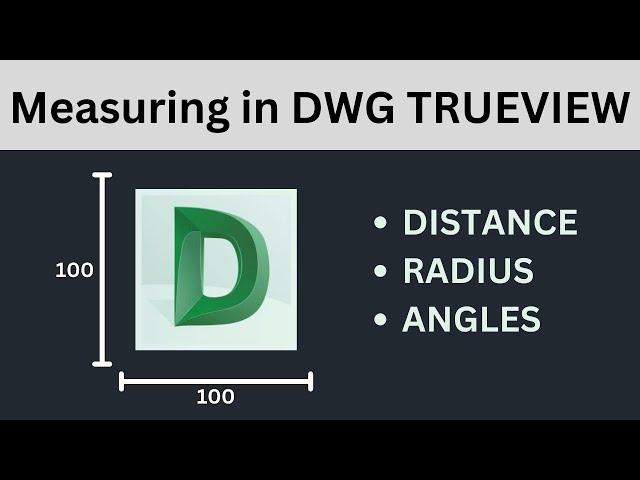 How to Measure Objects - DWG TrueView