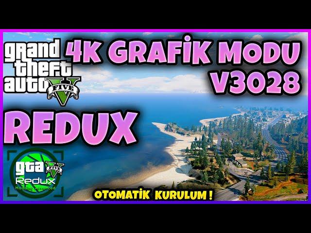 2023 REDUX 4K GRAFİK MODU | GERÇEKÇİ SİLAH SESLERİ | TANK MODU ASKER MODU | 2023 V3028 GTA 5