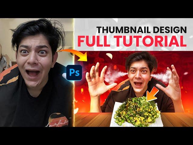 How I Make Thumbnail For @RafsanTheChotobhai | Full SpeedArt | Photoshop
