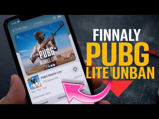 FINALLY PUBG LITE UNBAN IN INDIA | PUBG LITE NEW UPDATE - BGMI LITE DOWNLOAD LINK IS HERE