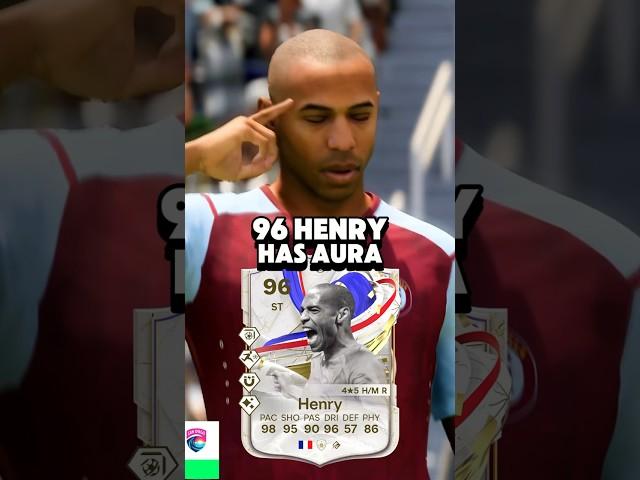 Scoring a CRAZY GOAL with 96 HENRY #fc24 #shorts