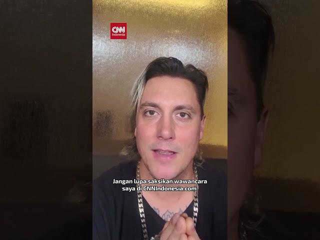 Synyster Gates for CNN Indonesia.