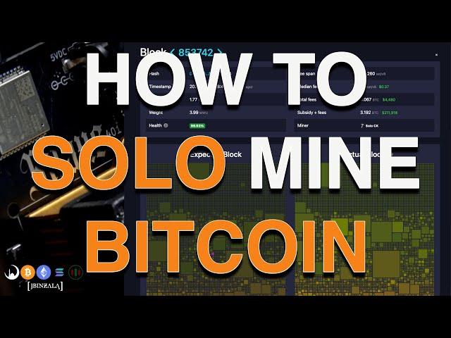 HOW TO SET UP AND SOLO MINE BITCOIN (BITAXE)