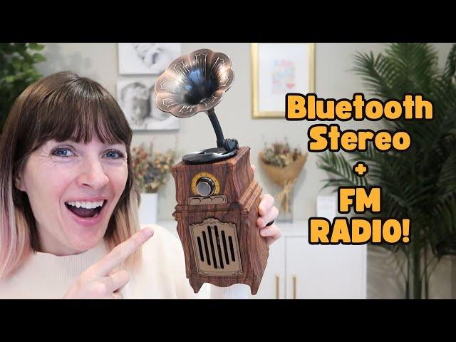 Freefish Retro Bluetooth Speaker FM Radio | Full Review + Demo