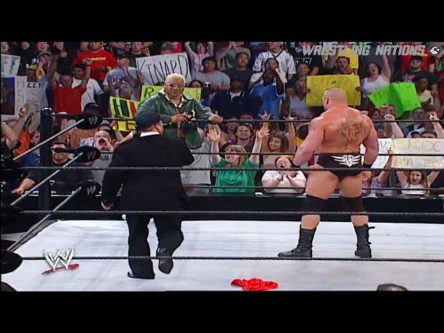 Brock Lesnar and Rikishi Fight Segment WWE Smackdown