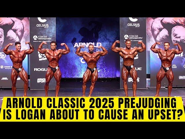 Arnold Classic 2025 Classic Physique Prejudging + Is Logan about to cause an Upset against Mike ?