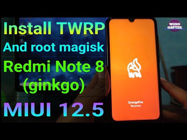 Install TWRP Redmi Note 8 (ginkgo) || Root Redmi Note 8