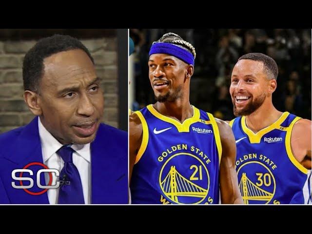 Butler & Curry are most terrifying duo in NBA! - Stephen A. on Warriors beat Pistons, LeBron injury