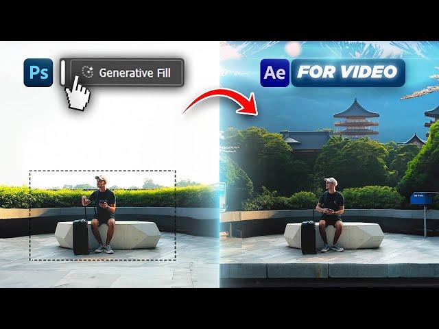 Make EPIC Videos with Generative Fill | Photoshop & After Effects Tutorial