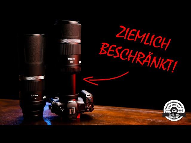 Was taugen Canons Tele-Festbrennweiten mit Blende 11? RF 600mm & 800mm Review / Test