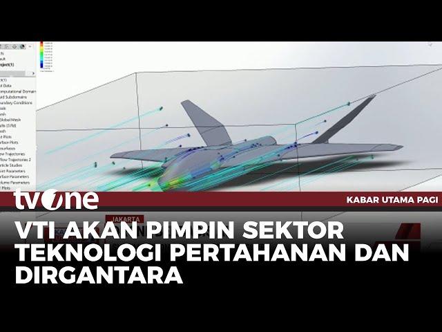 Drone Berbasis AI Untuk Pesawat Jet Resmi Diluncurkan, Perkuat Pertahanan Nasional | tvOne