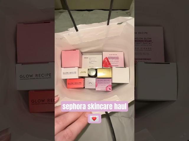 sephora skincare haul 