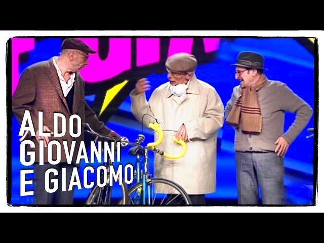 I tre vecchietti - Aldo Giovanni e Giacomo con Ale e Franz a Zelig 2014