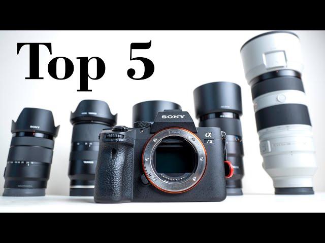 5 Awesome MUST HAVE Lenses for the Sony A7iii / A7IV