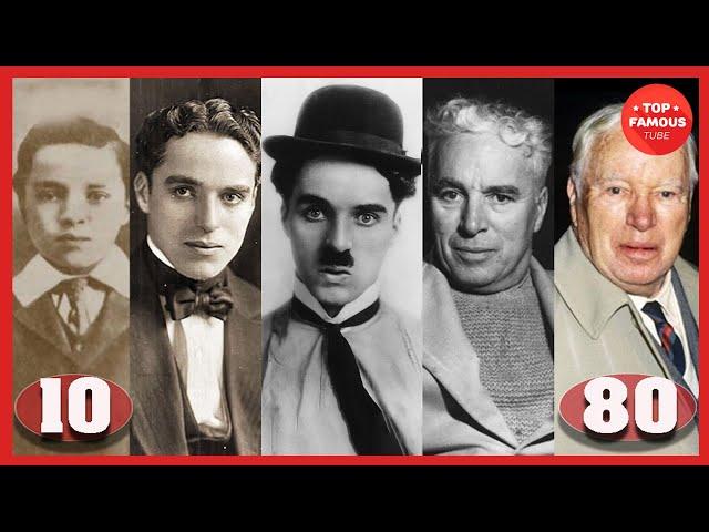 Charlie Chaplin Transformation ⭐ From 10 To 88 Years Old