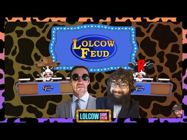 LolCowGameShow! LolCow Feud w/ Aussy & Rewind! | LolCowTest