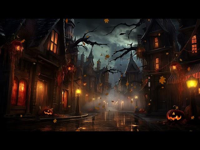 Spooky Hallows Eve With Relaxing Halloween Music ￼