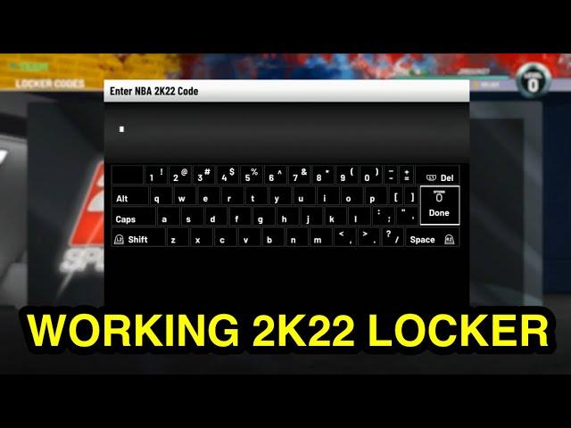 WORKING LOCKER CODES IN NBA 2K22 MY TEAM | 2K22 NEW CODES