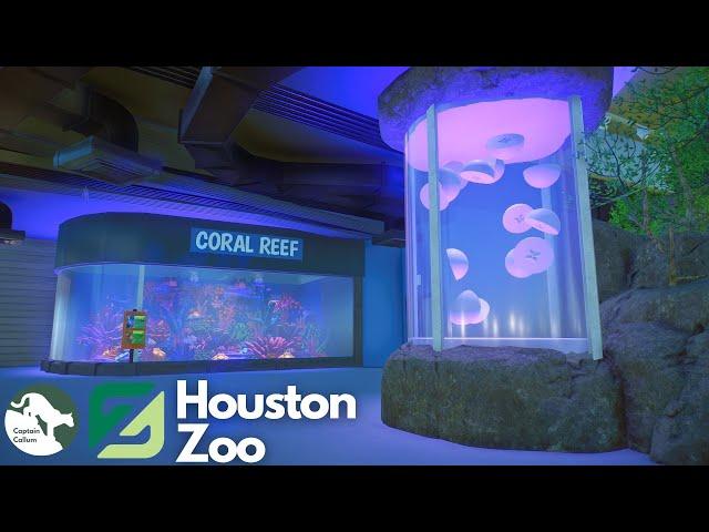 Otters, Armadillos and a bunch of fish | Houston Zoo in Planet Zoo Ep.7