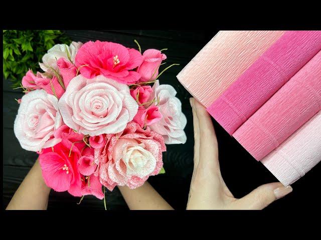 Are You Ready to Make the Most Beautiful Flowers From Crepe Paper?