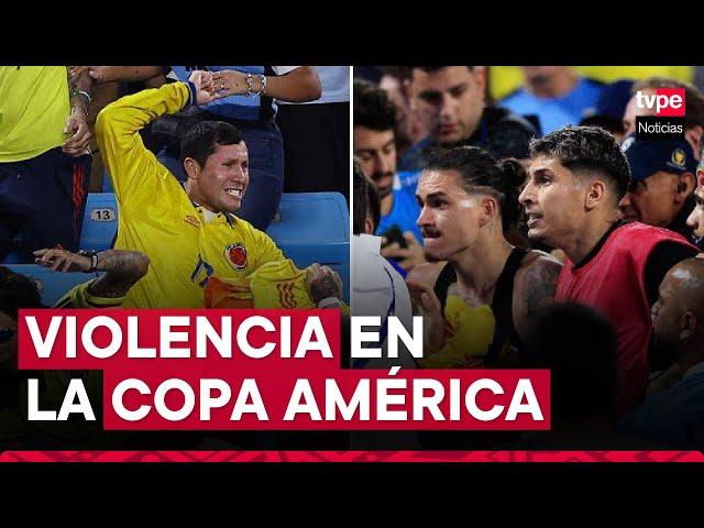 Copa América: una pelea en las gradas empaña el final del Colombia vs Uruguay