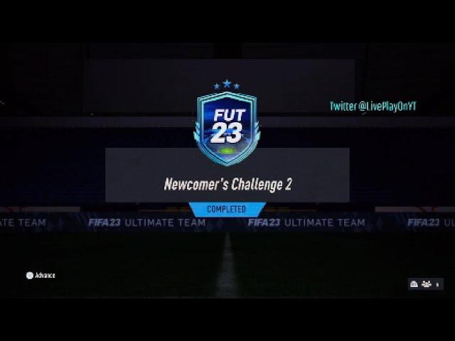 Newcomer's Challenge 2 SBC - CHEAPEST METHOD!!! | FIFA 23